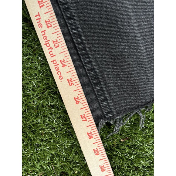 Vintage Levis 550 Orange Tab 28x32 Black Jeans Made in USA - Picture 7 of 13